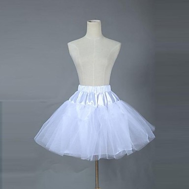 buy authentic cheap White Organza Petticoat Anime Cosplay Accessories Length 46cm discount sale